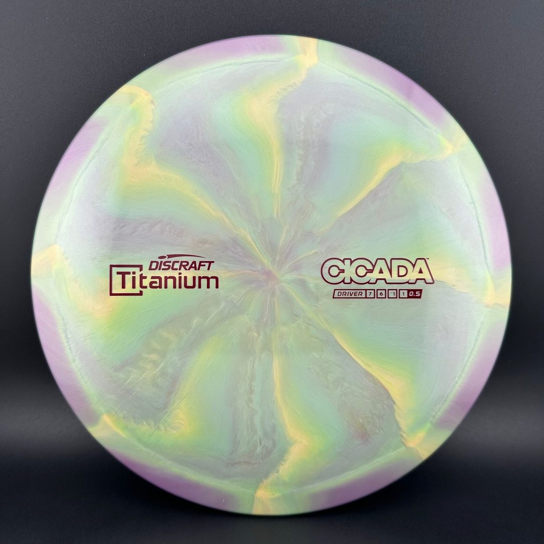 Titanium Swirl Cicada Discraft