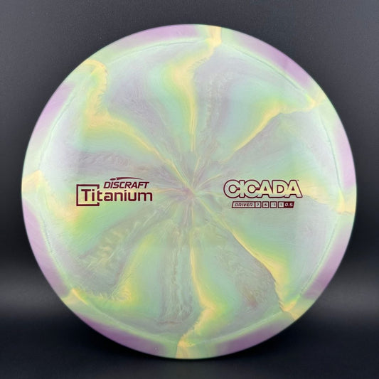 Titanium Swirl Cicada Discraft