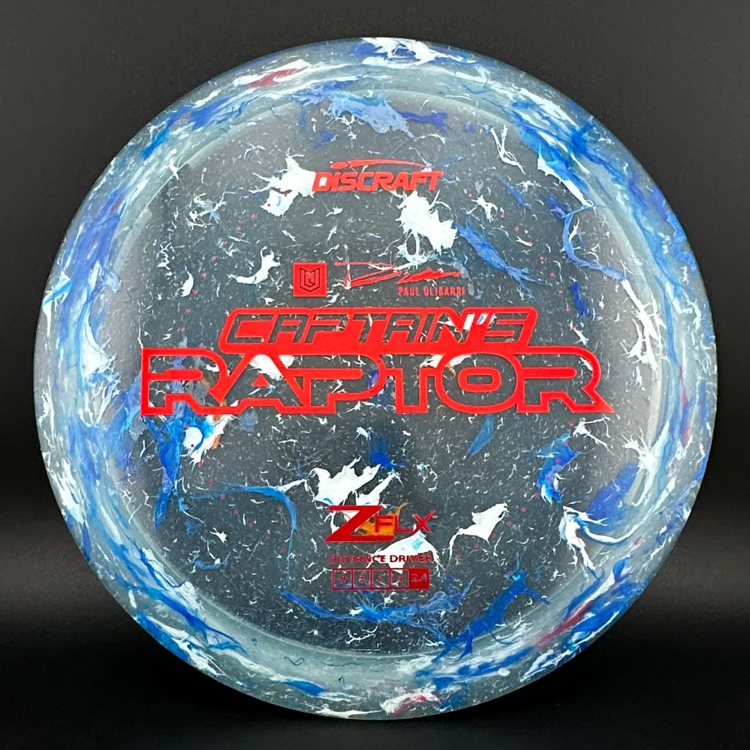 Jawbreaker Z FLX Captain's Raptor - Paul Ulibarri Discraft