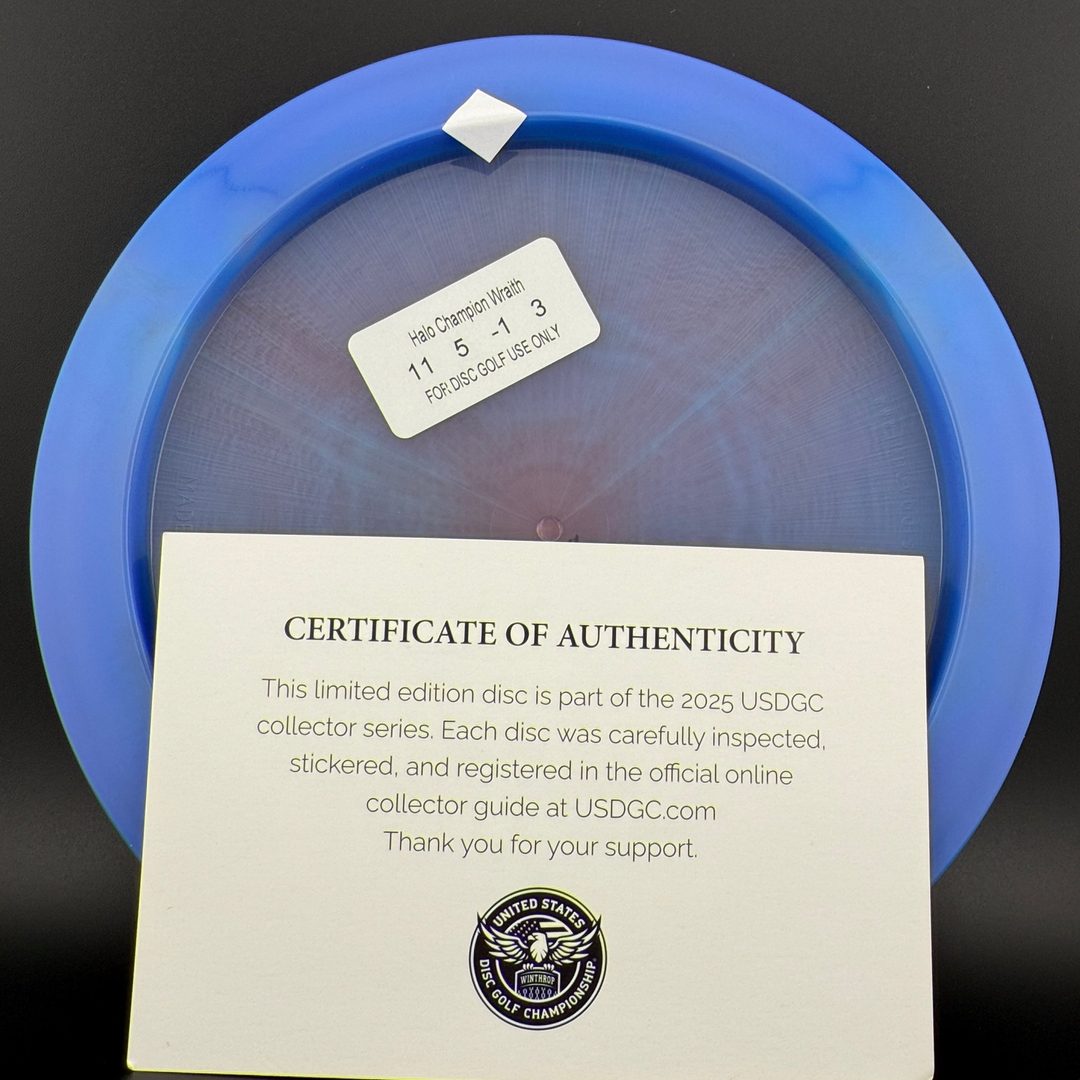 Halo Champion Wraith - USDGC Wax Seal - Small Batch 1/100 Innova