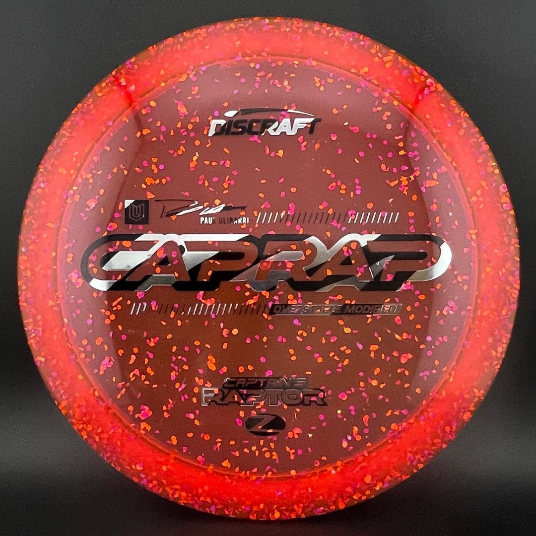 Confetti Z Captain's Raptor - Paul Ulibarri 2026 Discraft