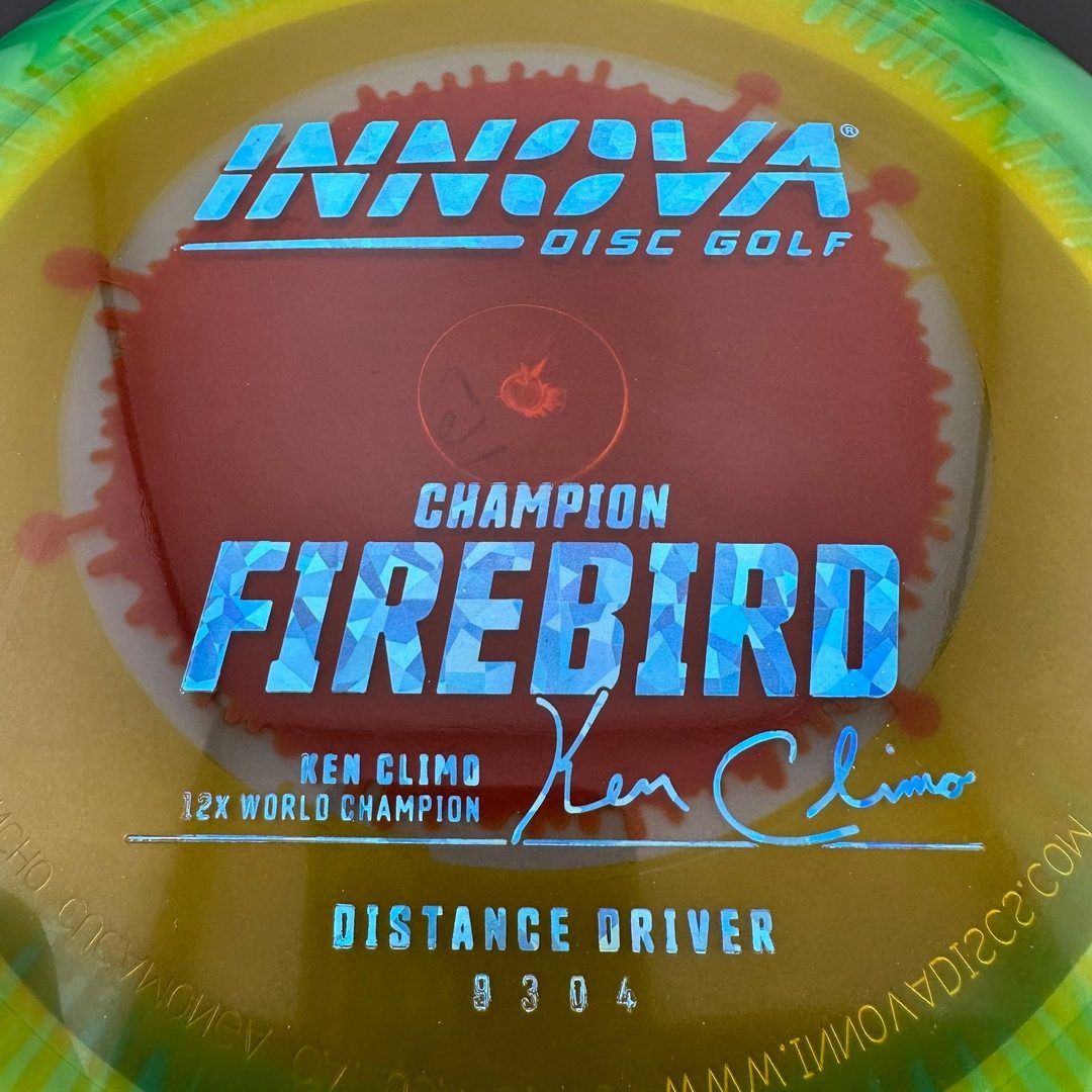 I-Dye Champion Firebird - Ken Climo 12x World Champ Innova