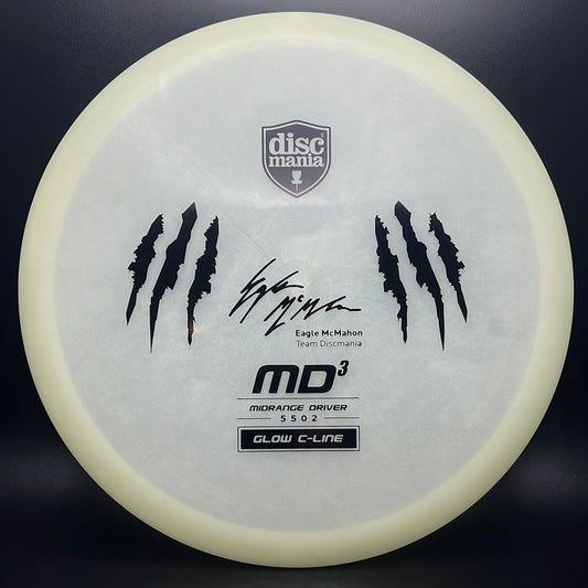 Glow C-Line MD3 - 5502 Claw Run Penned Eagle McMahon Sig Series Discmania