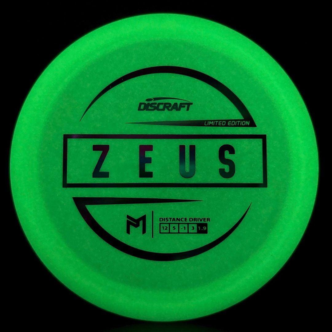 Z Glo Zeus - Limited Edition Paul McBeth Discraft