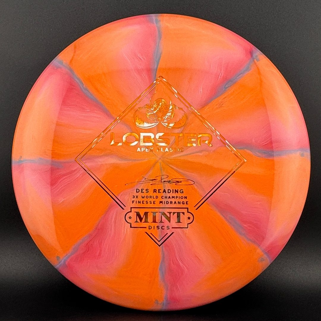 Apex Swirl Lobster - 4th Run - Des Reading Edition MINT Discs