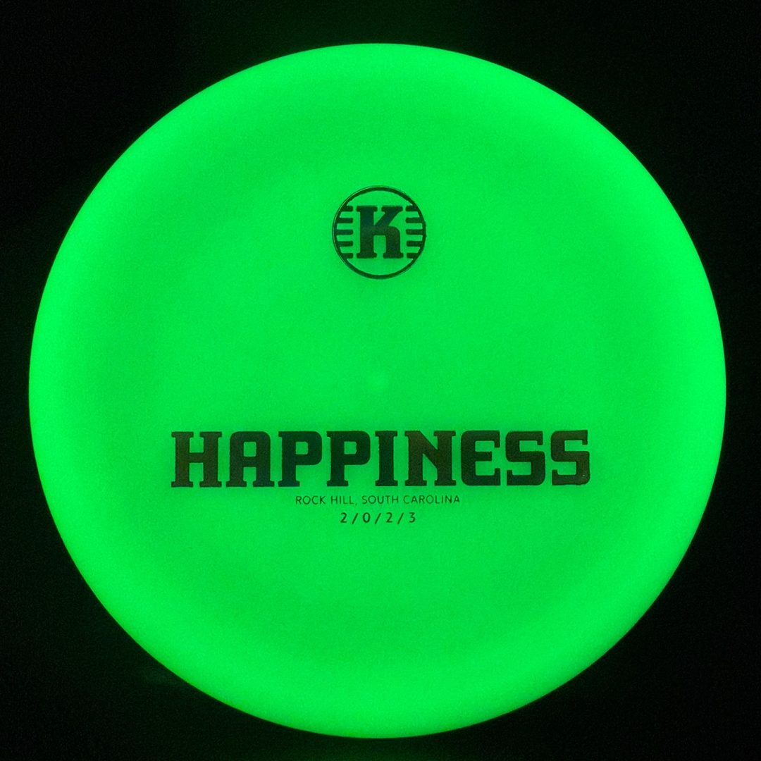 K1 Color Glow Berg X - "Happiness" First Run USDGC Kastaplast