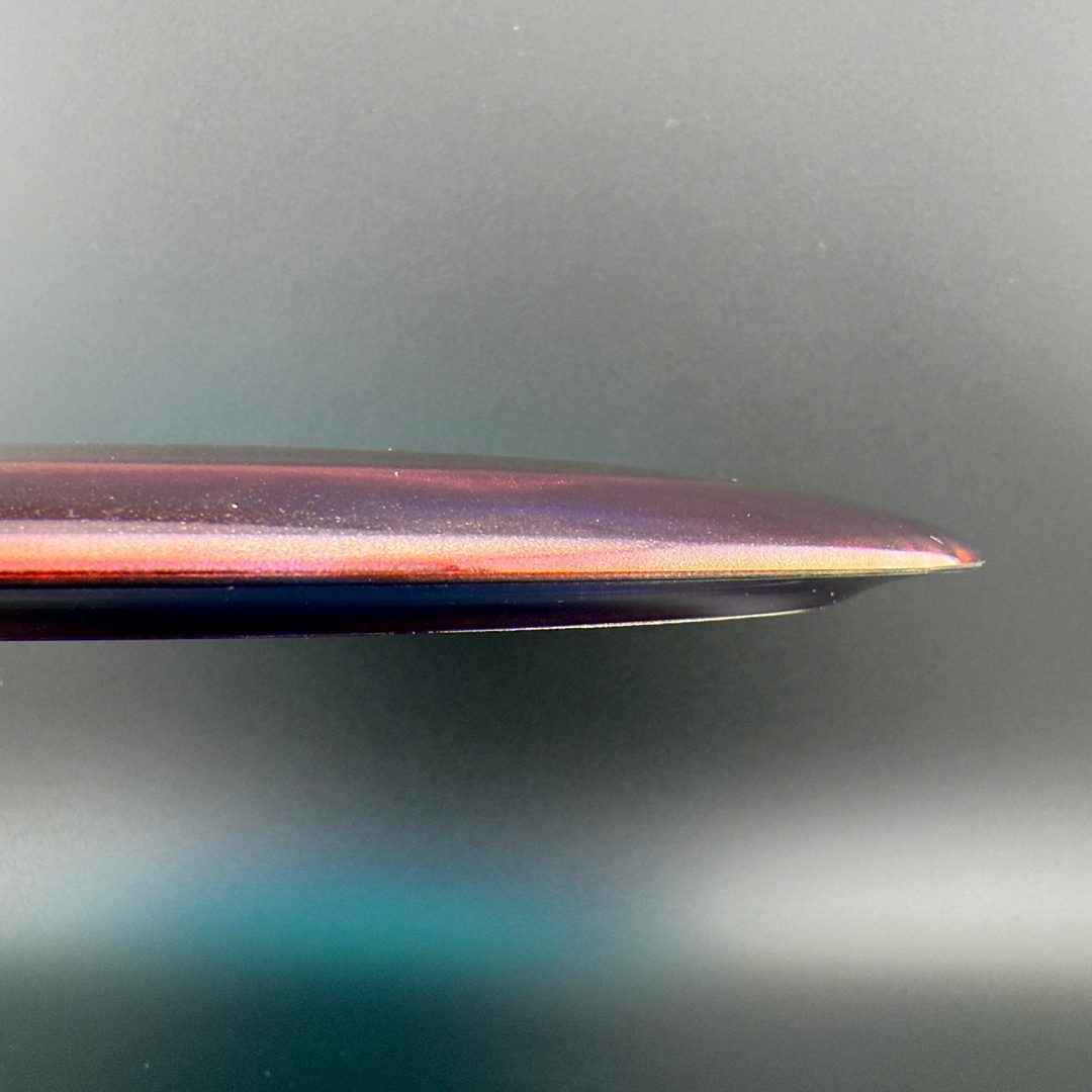 Lucid-Ice Glimmer Escape - Trilogy Challenge - Red Split Dyed Dynamic Discs