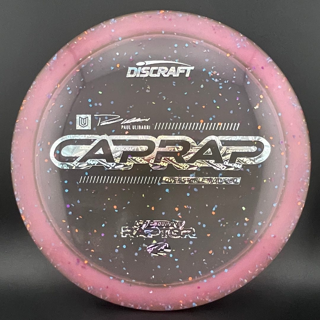 Confetti Z Captain's Raptor - Paul Ulibarri 2026 Discraft