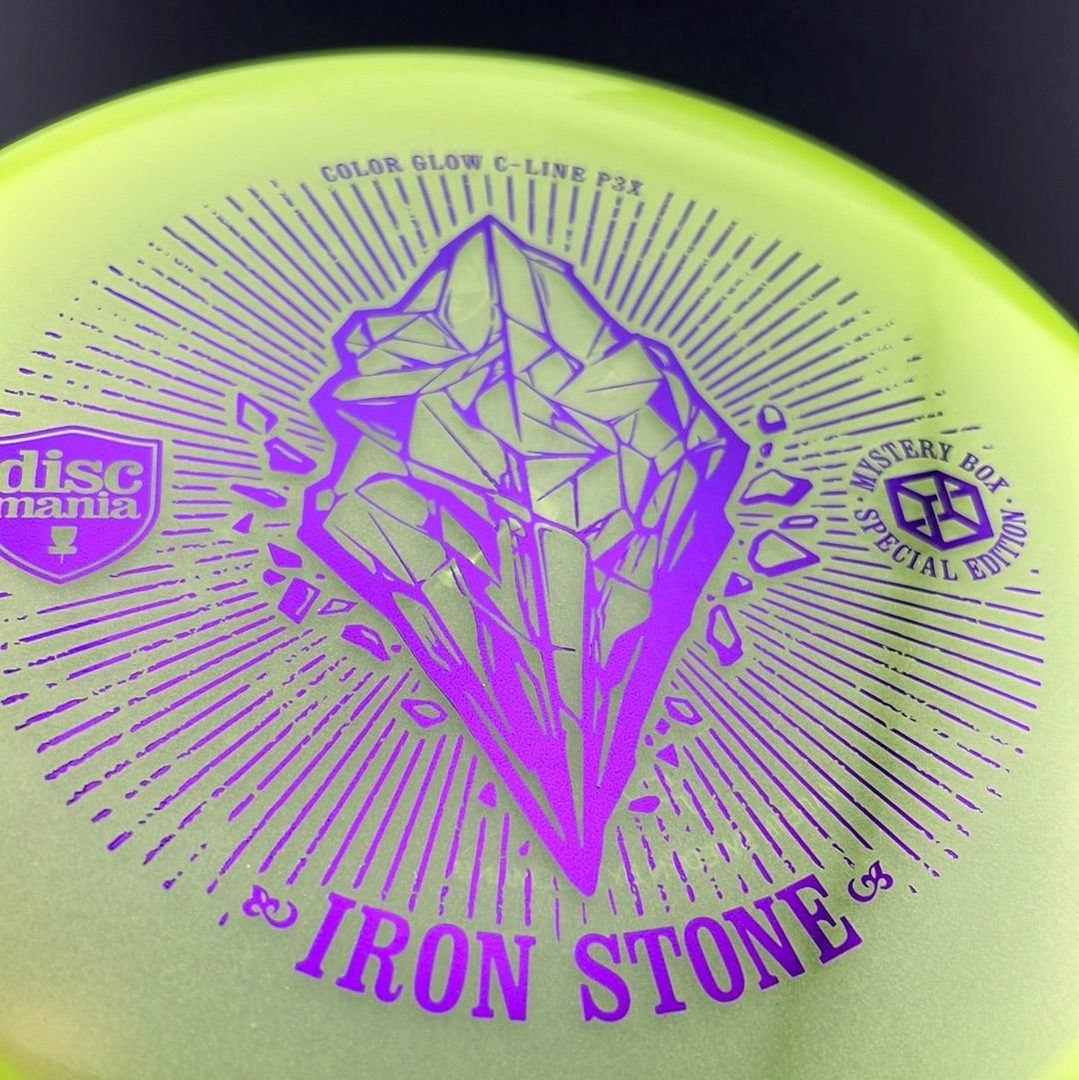 Color Glow C-Line P3X - First Run "Iron Stone" MB 23 Discmania