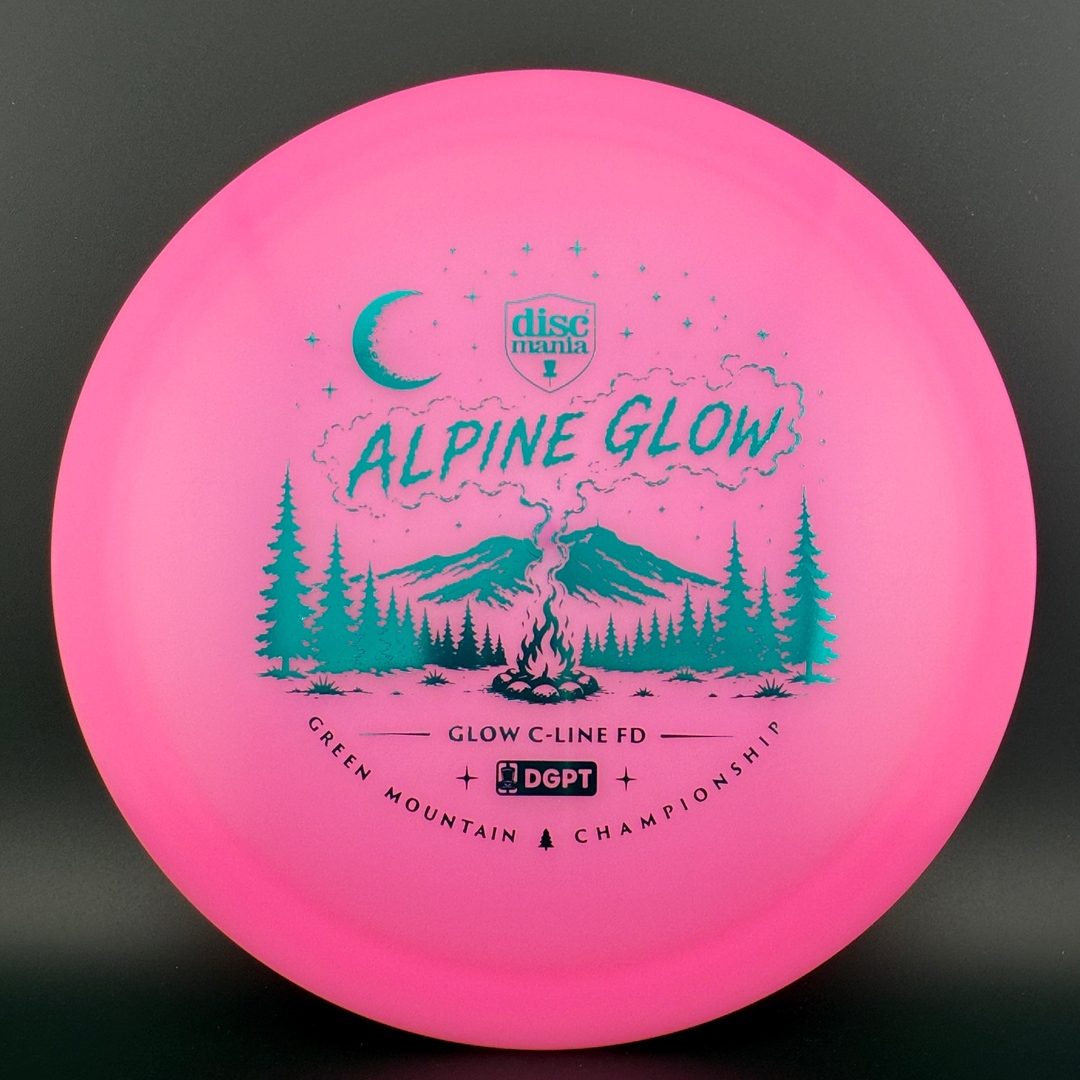 Glow C-Line FD - Alpine Glow - Green Mountain Championship Discmania