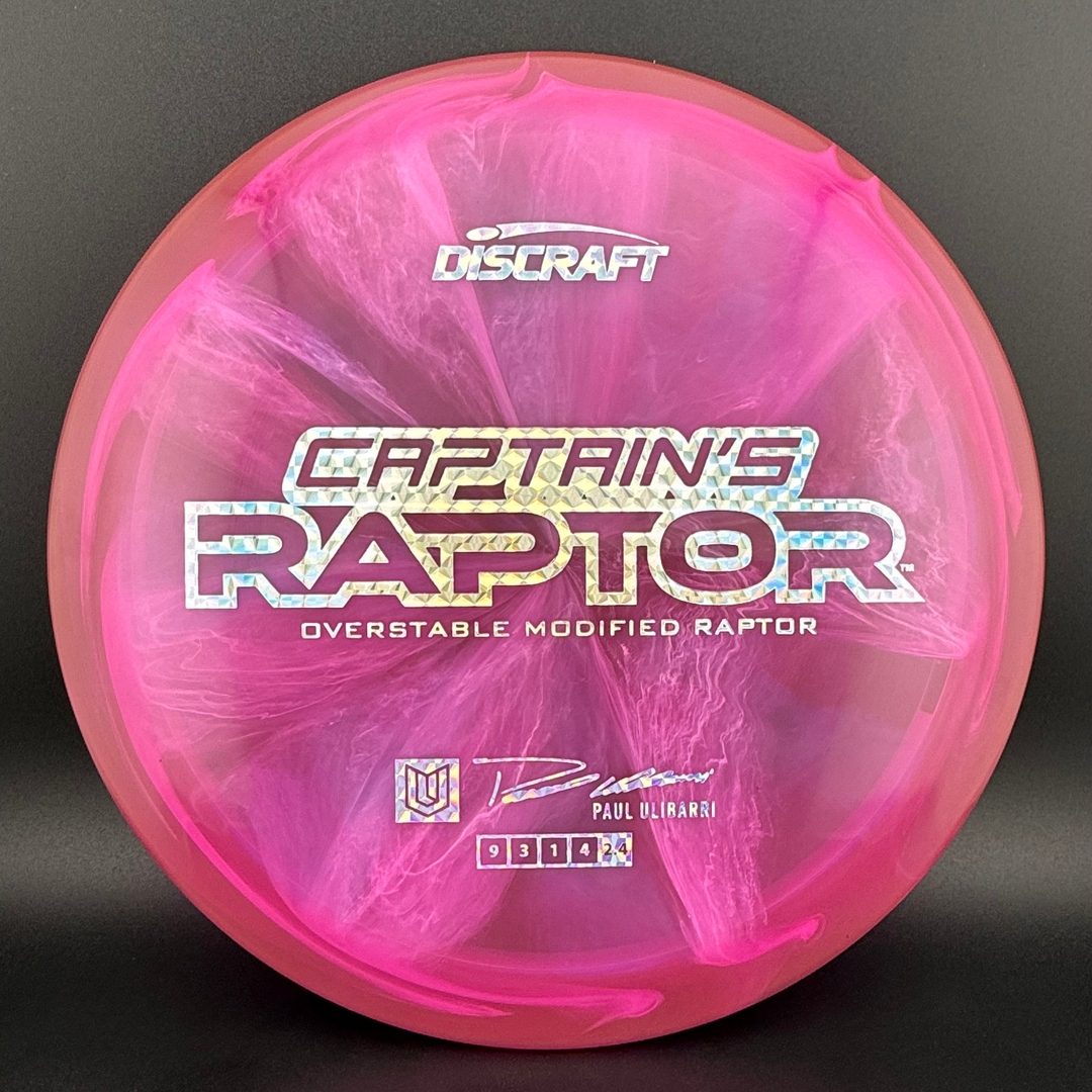 Special Z Blend Captain's Raptor - Paul Ulibarri 2025 Signature Series Discraft