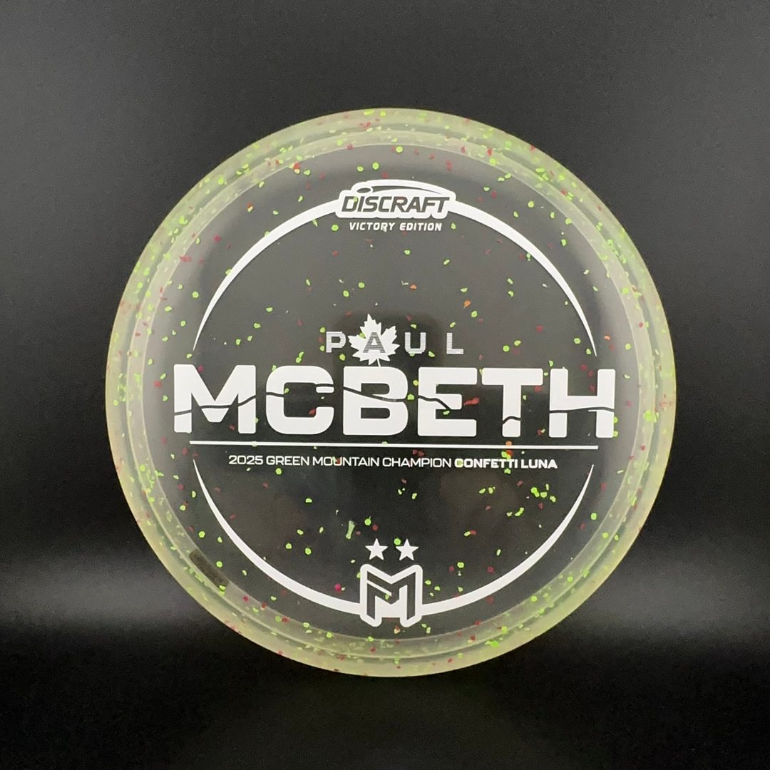Confetti Z Luna - Victory Edition - Paul McBeth GMC 2025 Discraft
