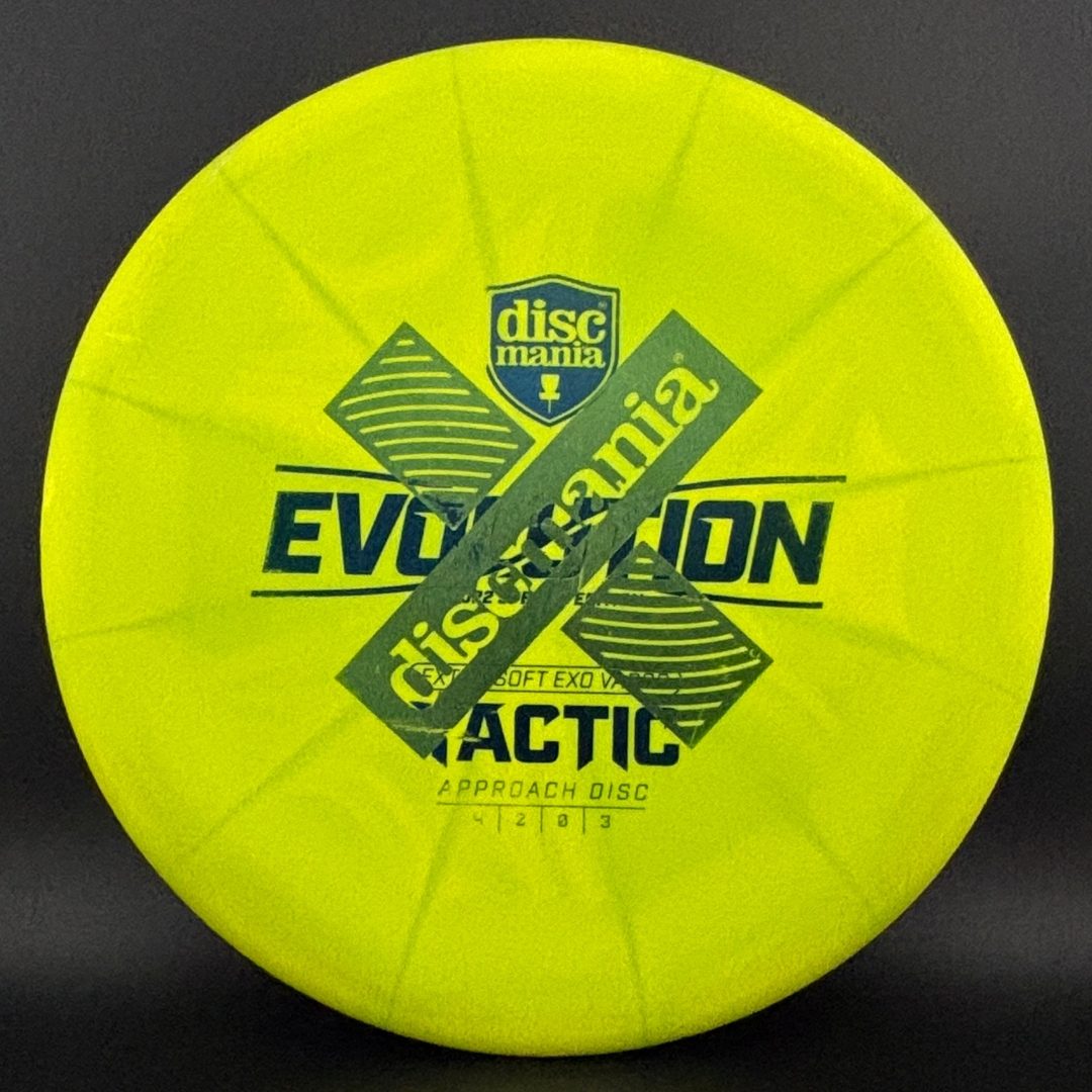 Extra Soft Exo Vapor Tactic - X-Out *Colten Stash Used* Discmania