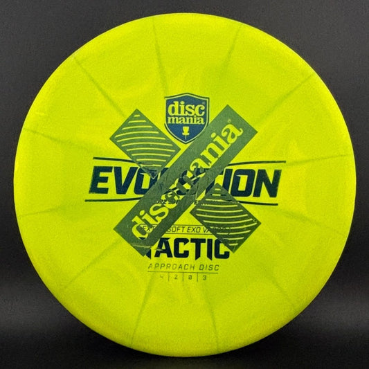 Extra Soft Exo Vapor Tactic - X-Out *Colten Stash Used* Discmania