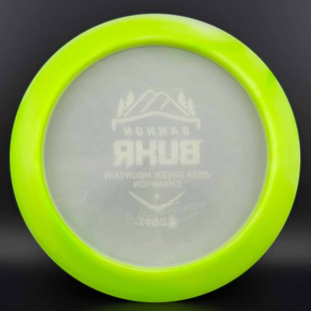 Color Glow Horizon Cloud Breaker - Gannon Buhr Green Mountain Triumph Discmania