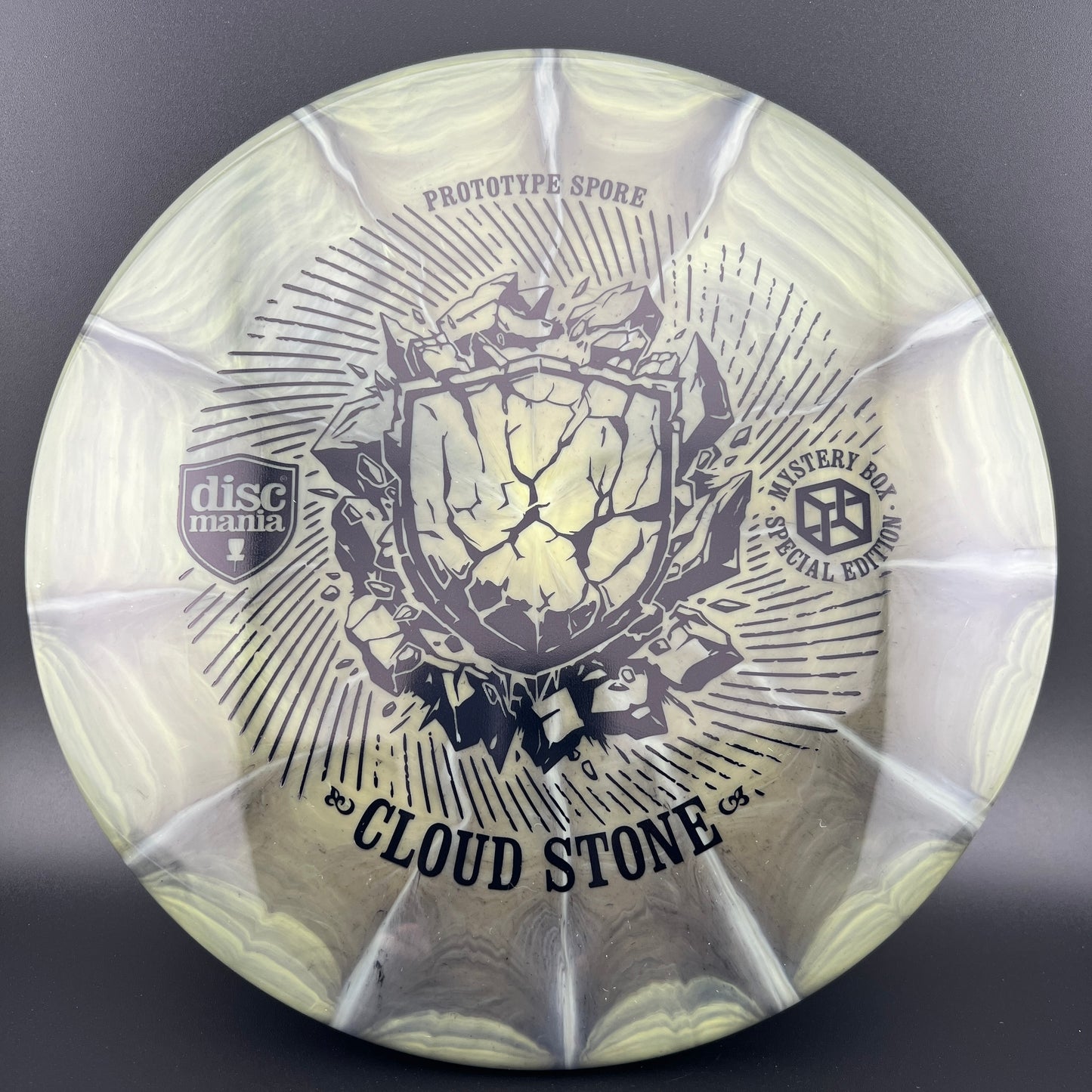 Lux Vapor Spore Prototype - "Cloud Stone" First Run MB 23 Discmania