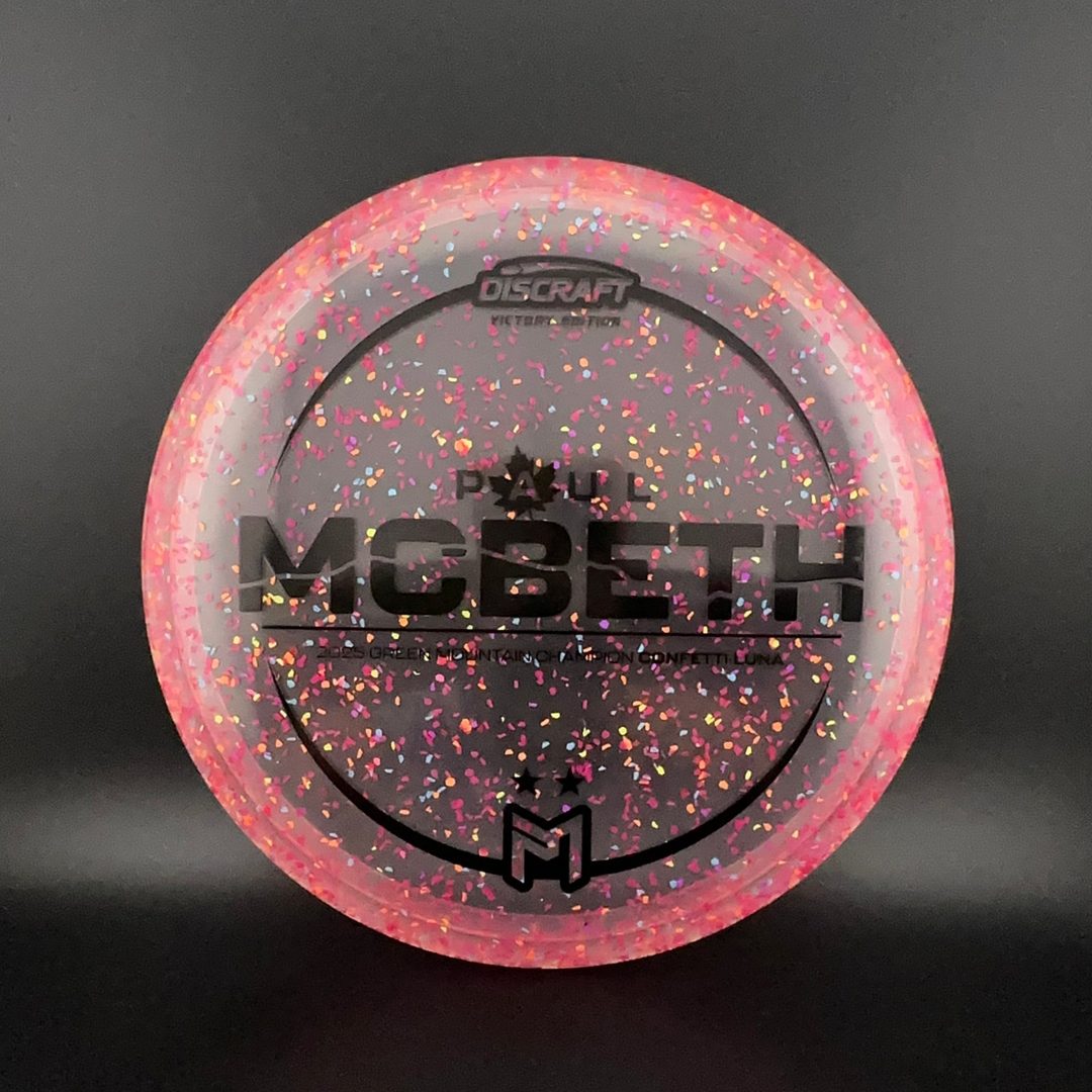 Confetti Z Luna - Victory Edition - Paul McBeth GMC 2025 Discraft