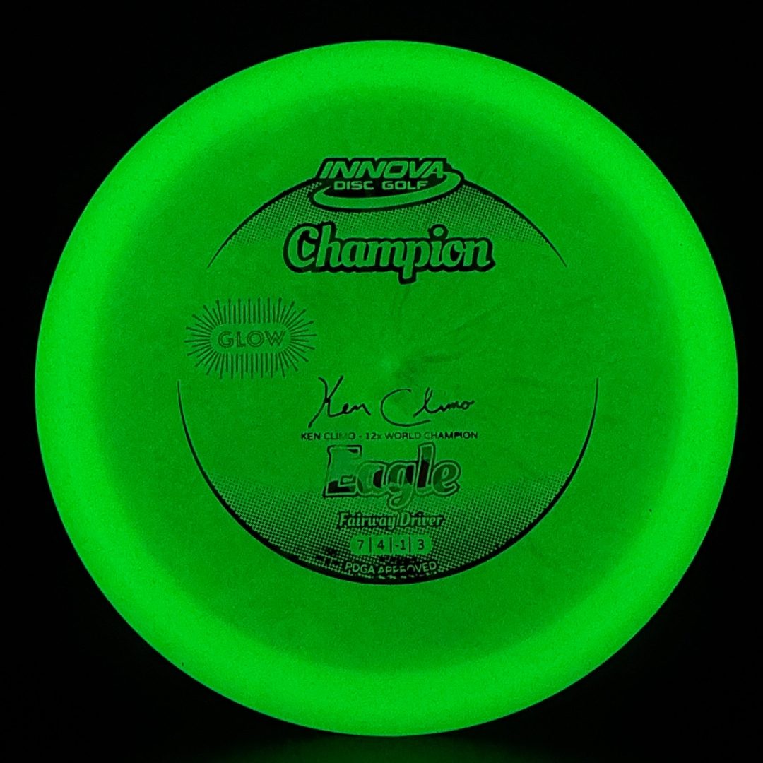 Classic Color Glow Champion Eagle - Ken Climo 12x Innova