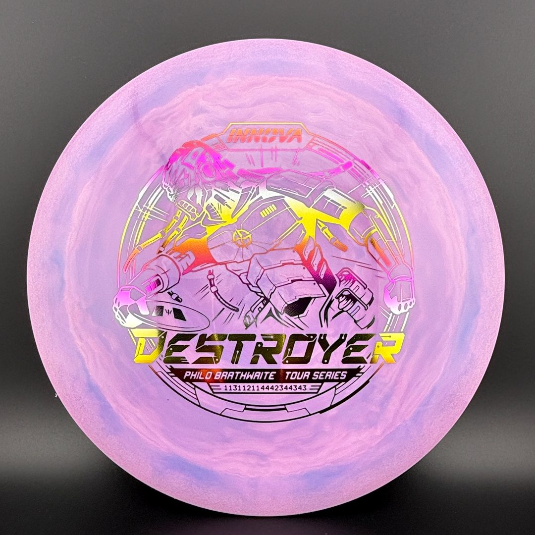 Swirly Star Destroyer - Philo Brathwaite 2025 Tour Series Innova