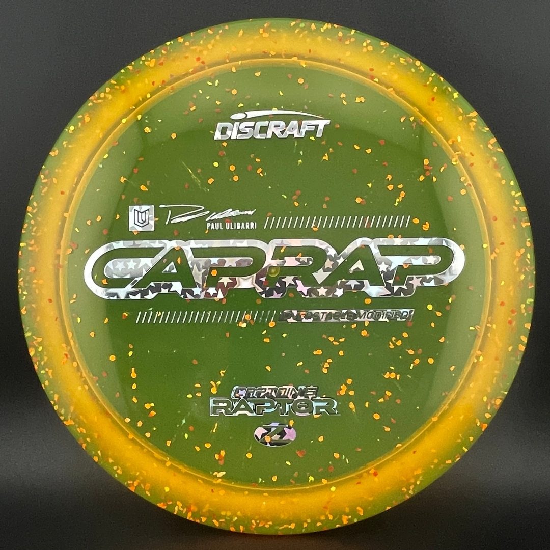 Confetti Z Captain's Raptor - Paul Ulibarri 2026 Discraft