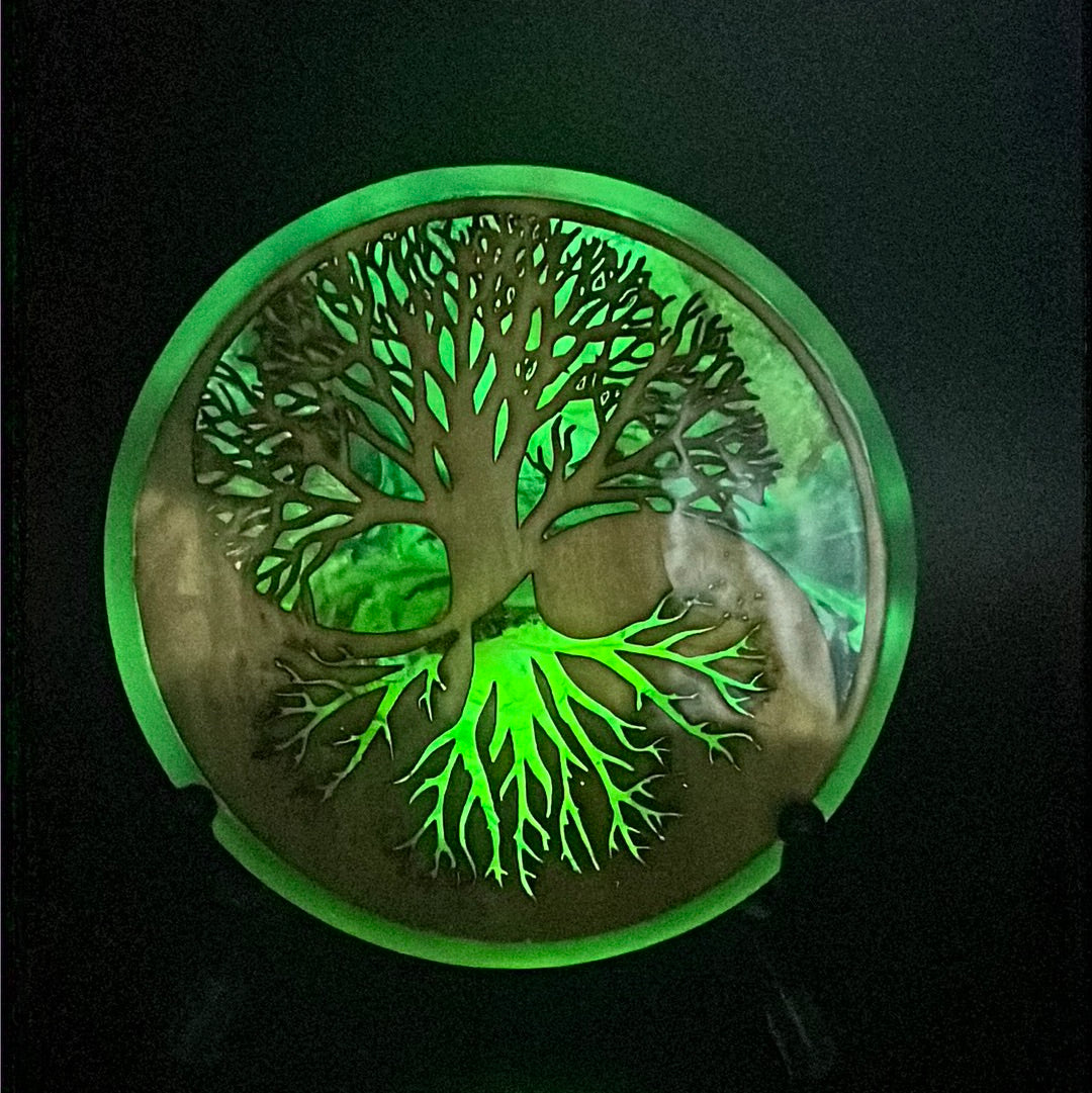 Wiser Hyzer Custom Glow Resin Mini - Tree Of Life Wiser Hyzer