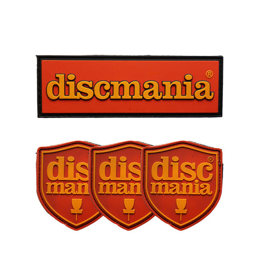 Discmania Red Patches Velcro On Backside Discmania