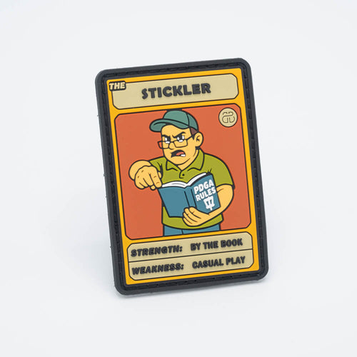 Stickler Disc Golf Patch - Hook And Loop BounceBack DG