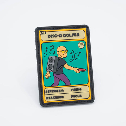 Disc-o Golfer Disc Golf Patch - Hook And Loop BounceBack DG