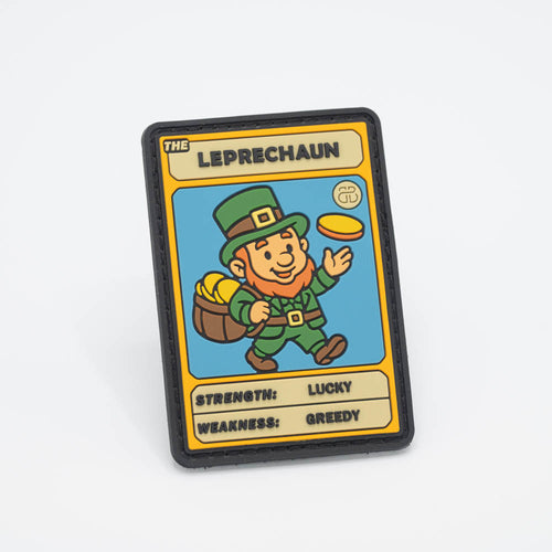 Leprechaun Disc Golf Patch - Hook And Loop BounceBack DG