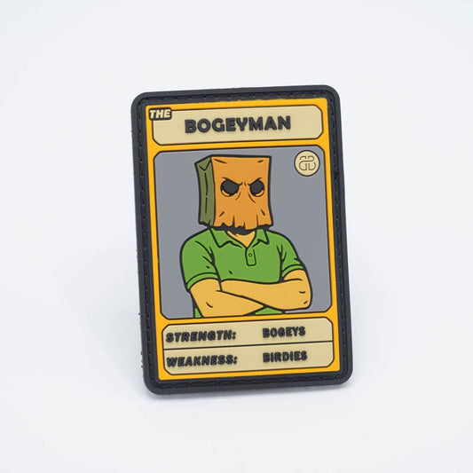 Bogeyman Disc Golf Patch - Hook And Loop BounceBack DG