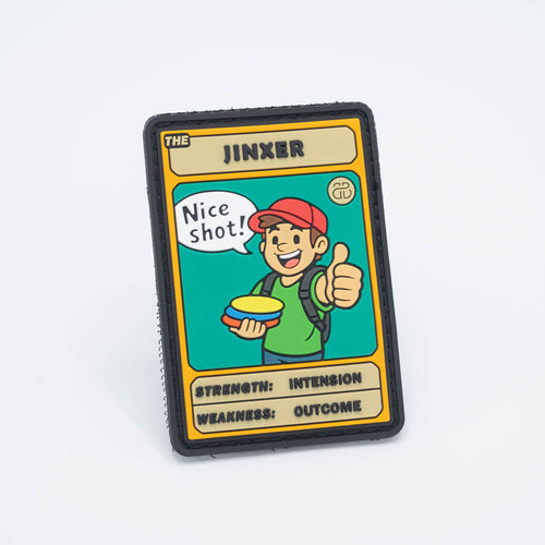 Jinxer Disc Golf Patch - Hook And Loop