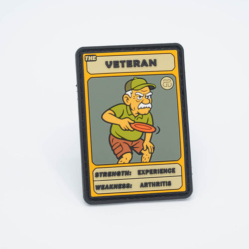 Veteran Disc Golf Patch - Hook And Loop BounceBack DG
