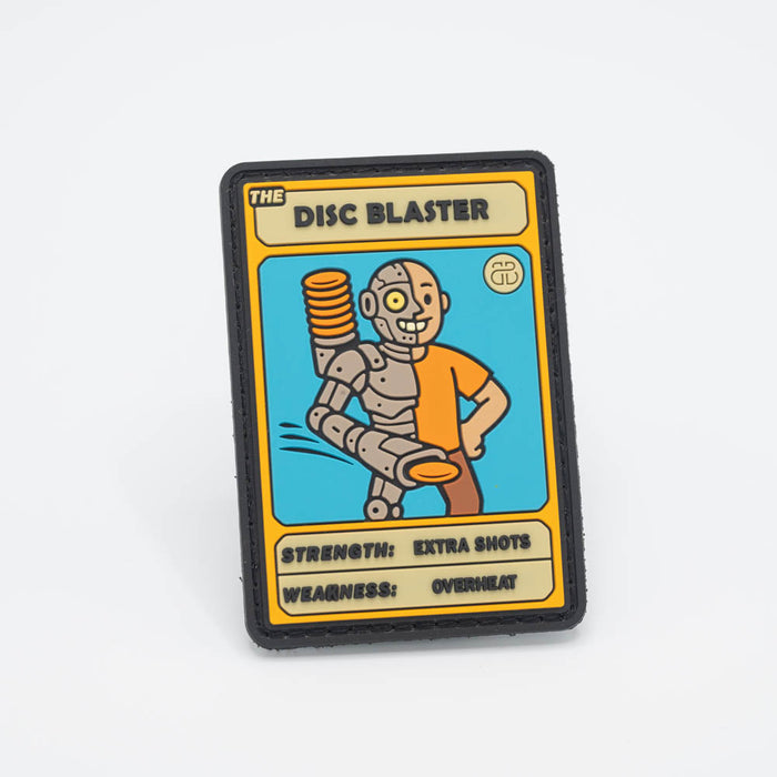 Disc Blaster Disc Golf Patch - Hook And Loop BounceBack DG