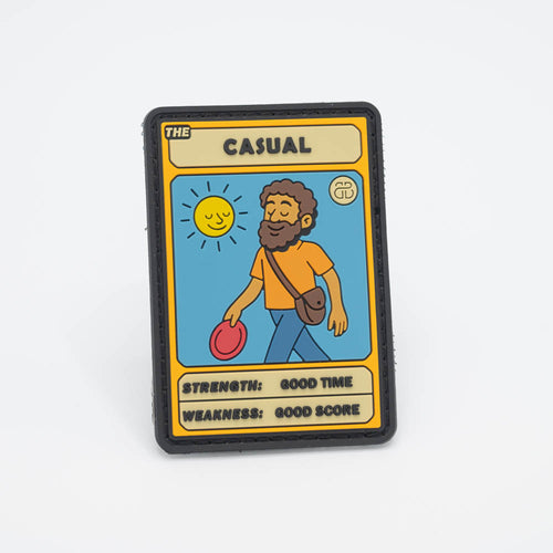 Casual Disc Golf Patch - Hook And Loop