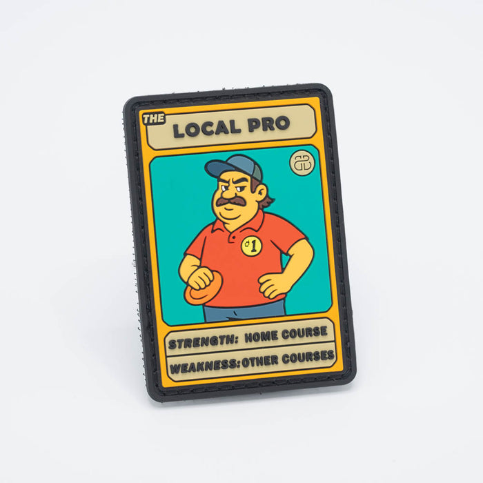 Local Pro Disc Golf Patch - Hook And Loop BounceBack DG
