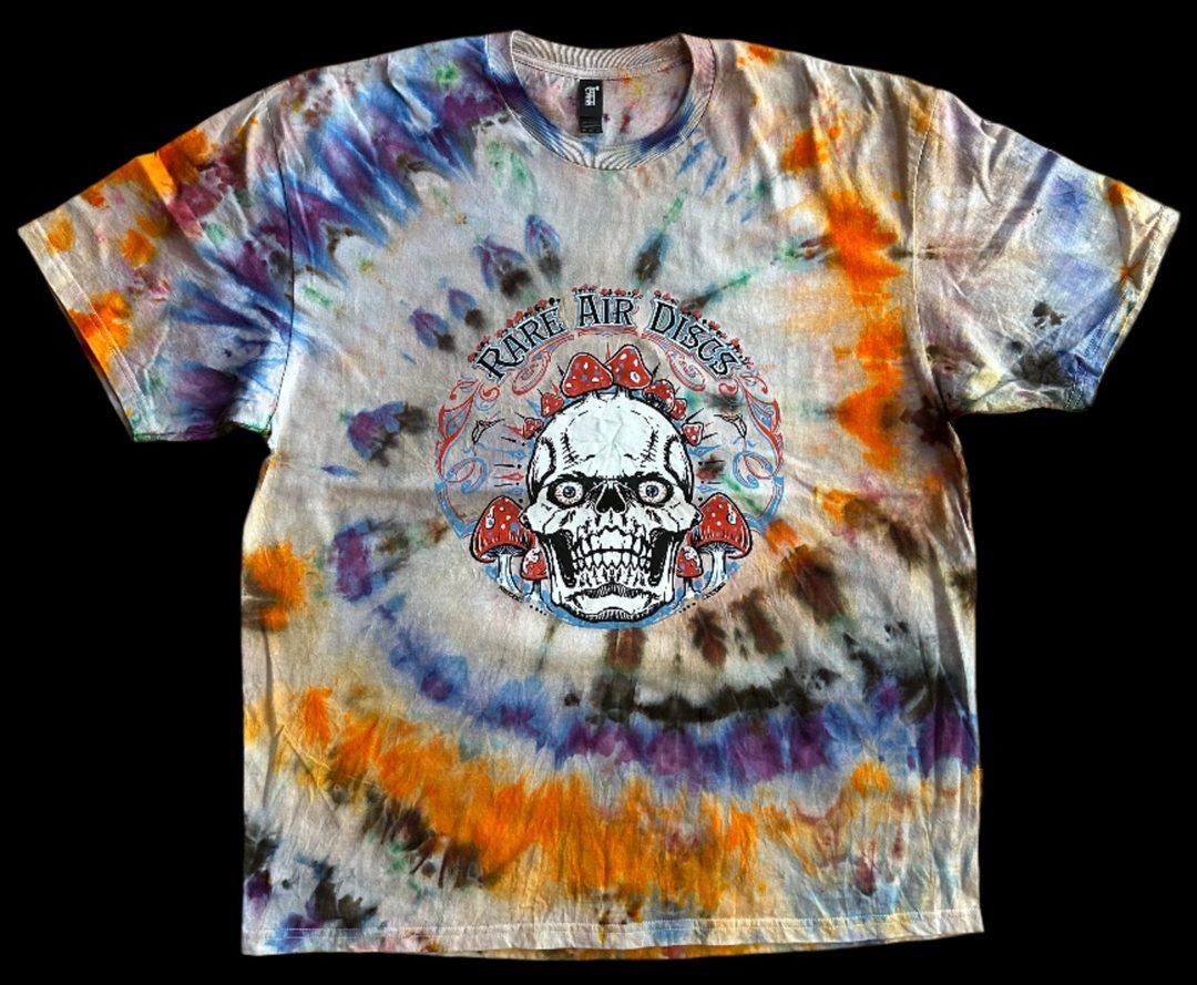 Crushin' Amanitas Tie-Dye Shirt - Produced by Thunder Shout Rare Air Discs