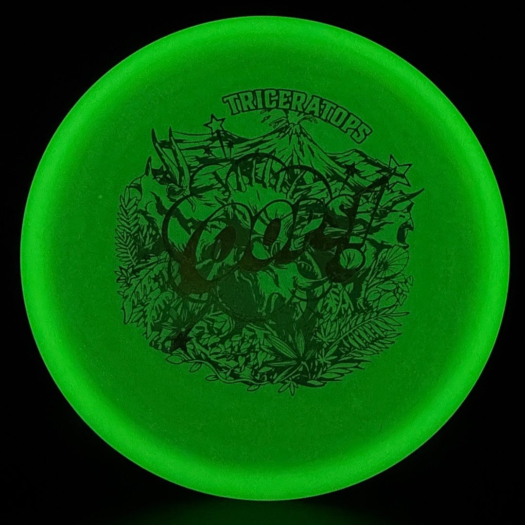 Glow Egg Shell Stegosaurus - Oops, Misprint! Dino Discs