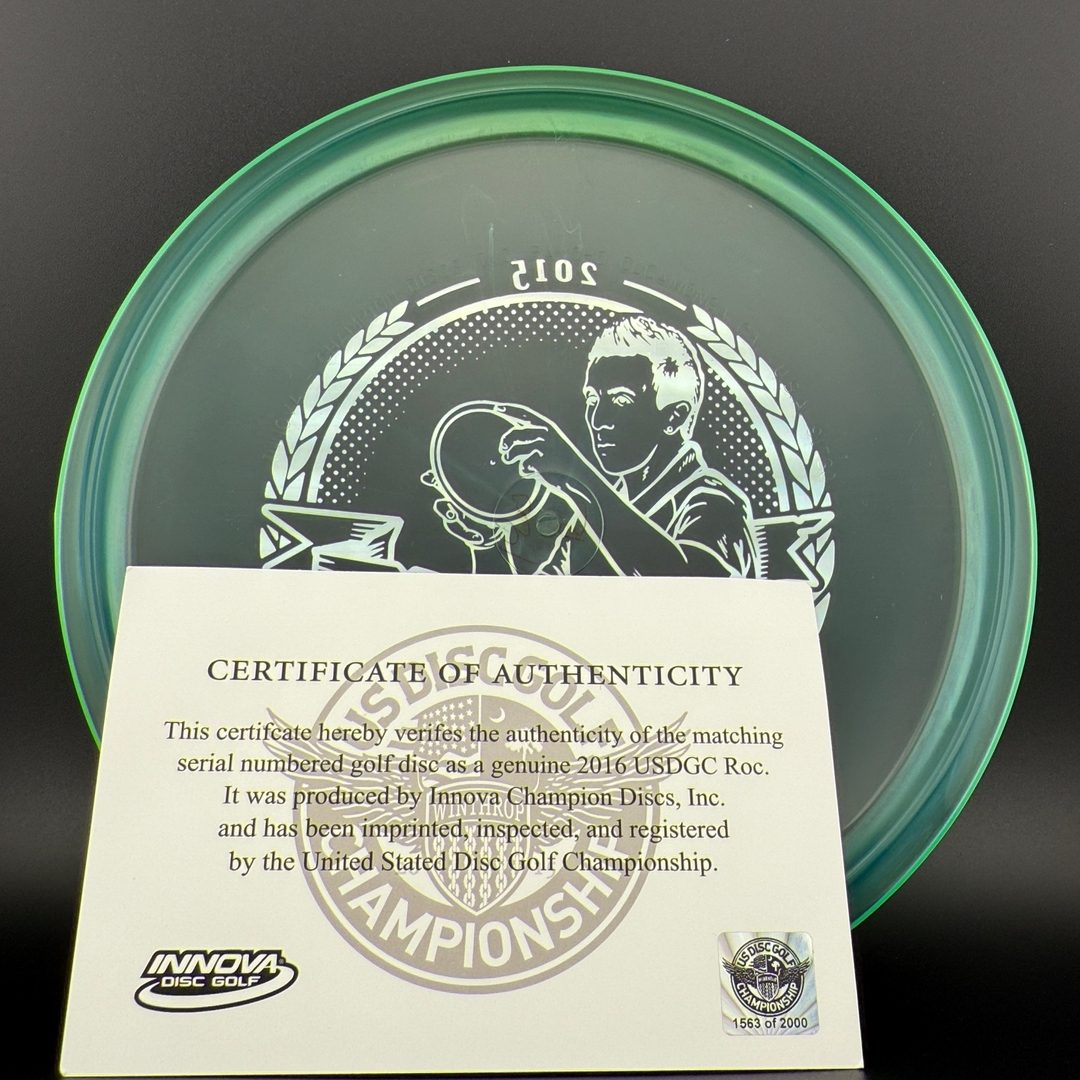 Champion Roc - 2015 USDGC Paul McBeth *Gibson Stash* Innova