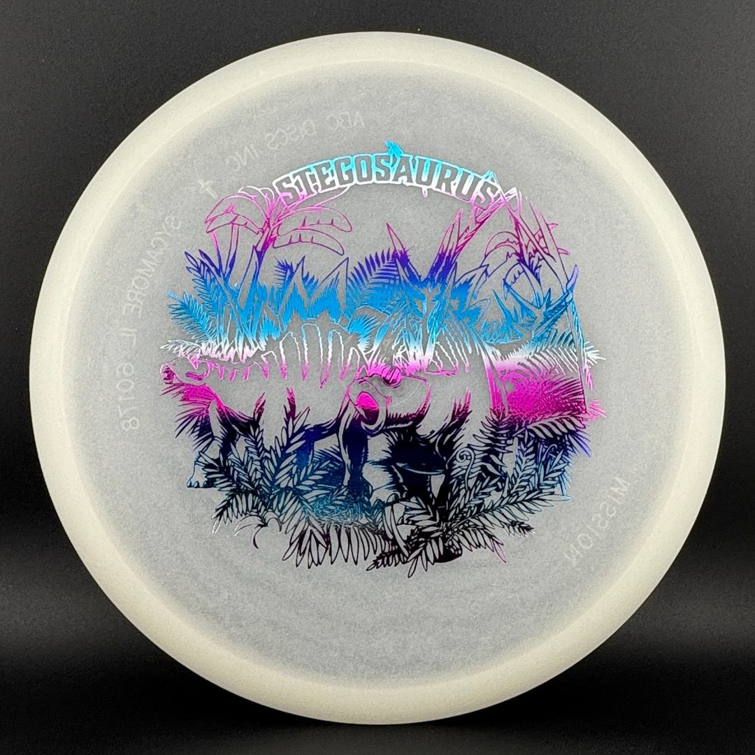 Glow Egg Shell Stegosaurus - Special Edition Dino Discs