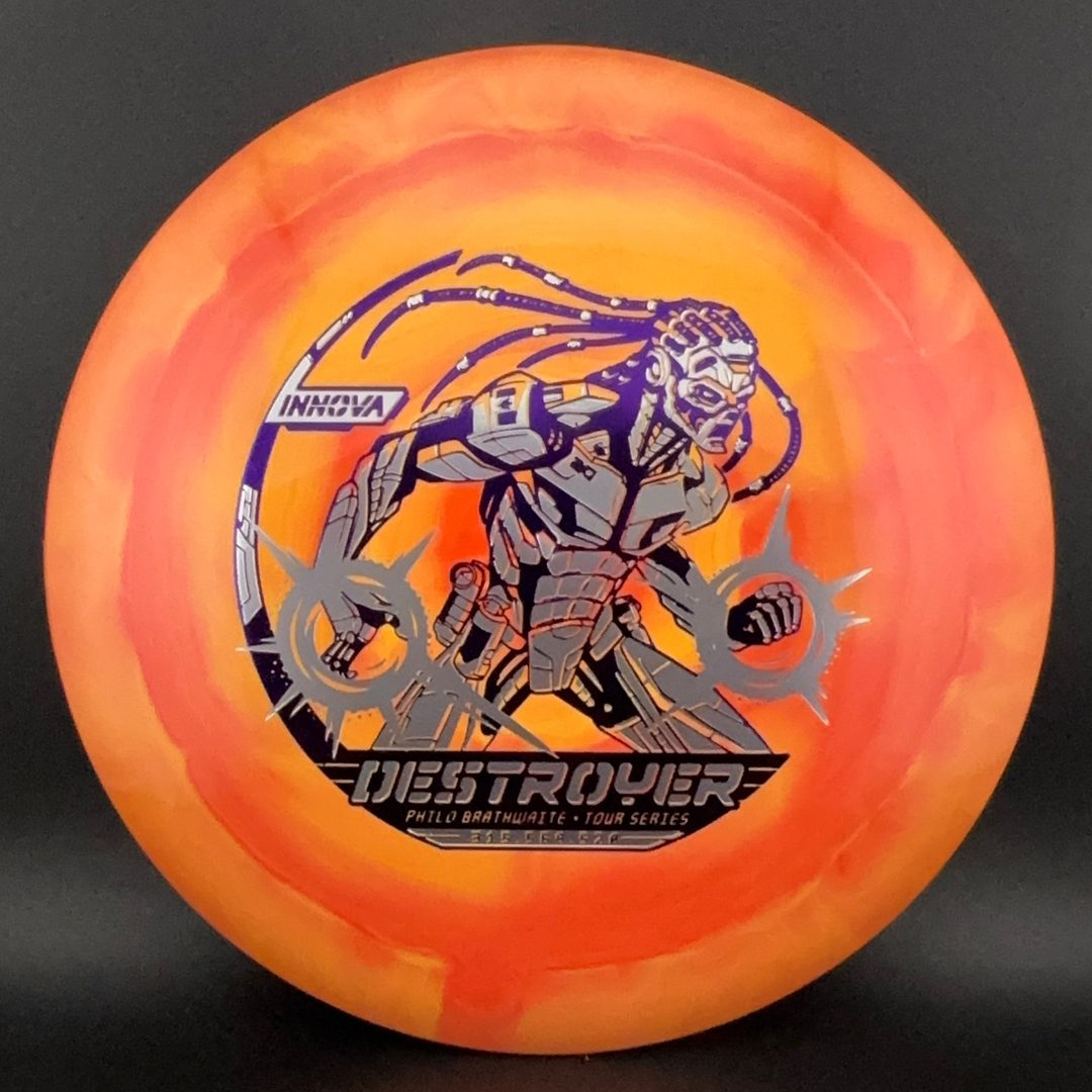 Swirly Star Destroyer - Philo Brathwaite 2026 Tour Series Innova