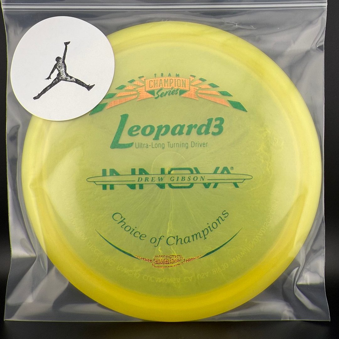Luster Champion Leopard3 - 2019 Team Champion Jumpman *Gibson Stash* Innova