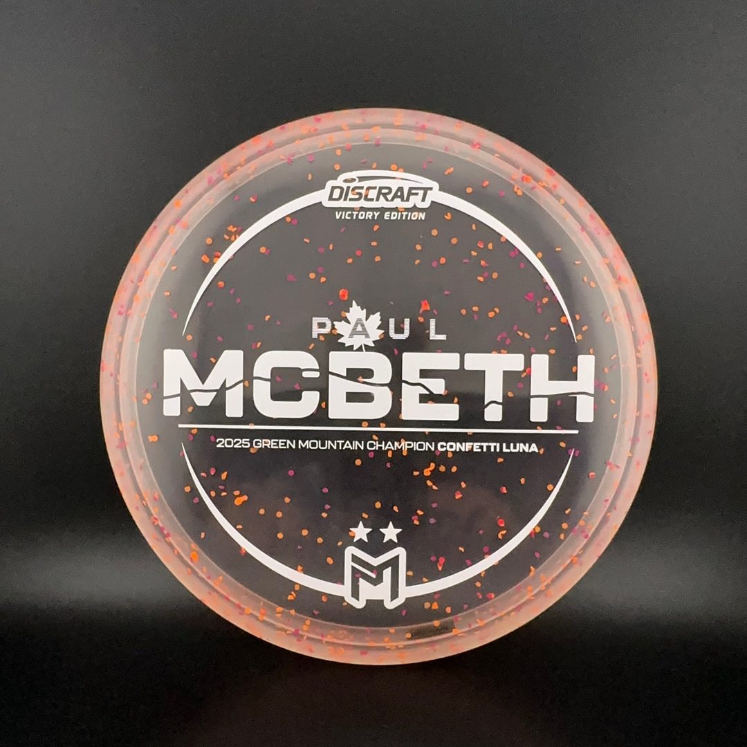 Confetti Z Luna - Victory Edition - Paul McBeth GMC 2025 Discraft