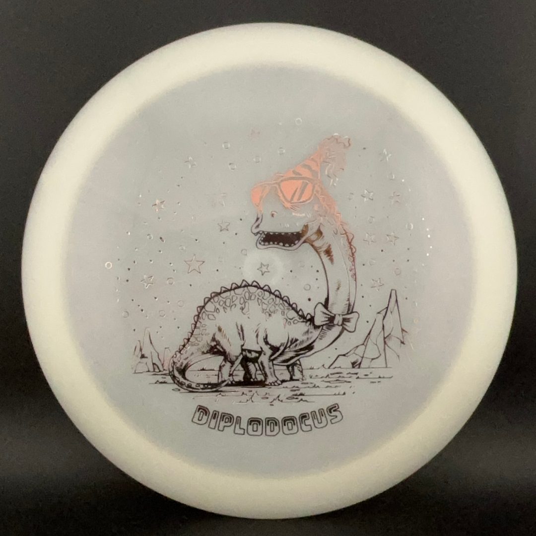 Glow Egg Shell Diplodocus - Special Edition Dino Discs