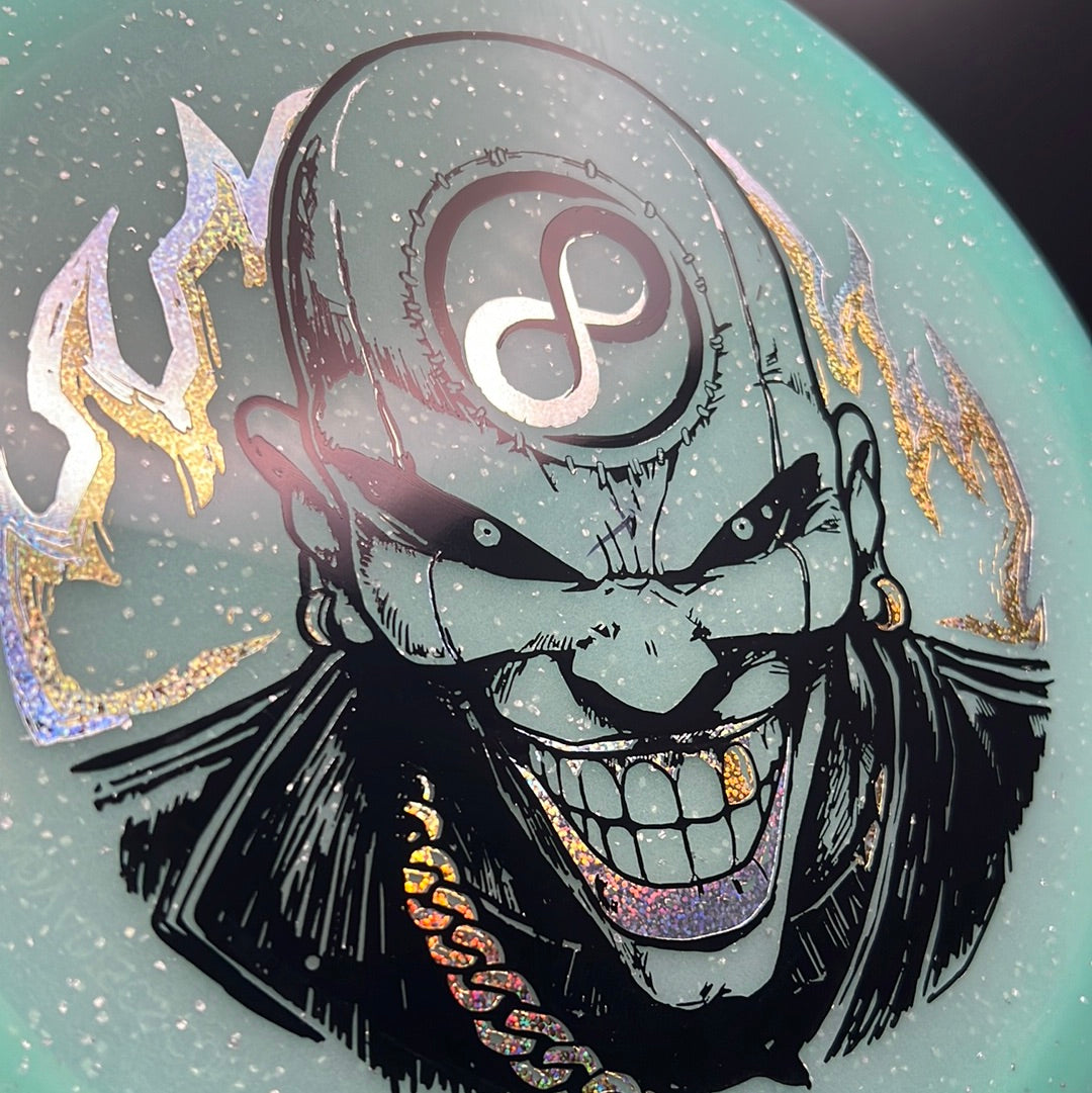 Metal Flake Glow Aztec - Halloween X-Out Stamps Infinite Discs