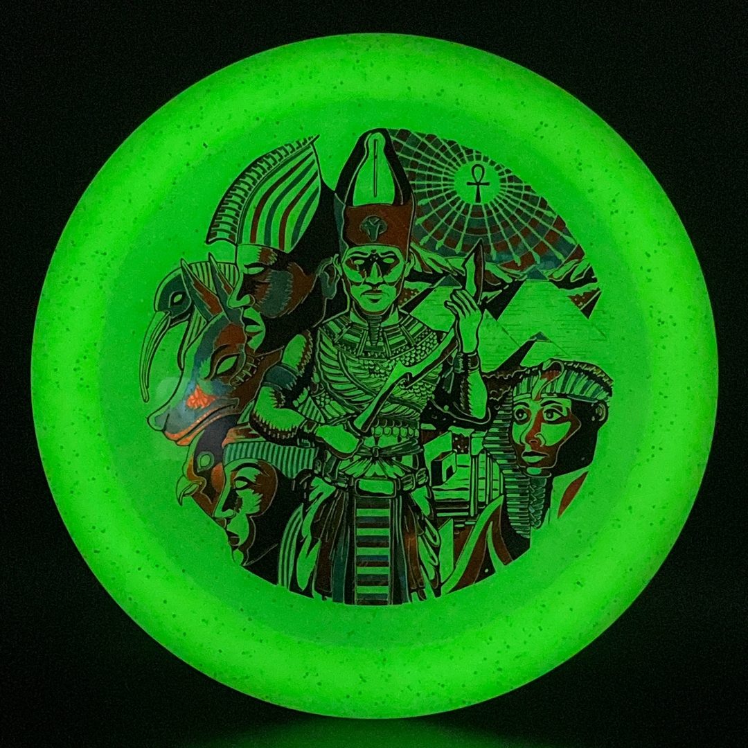 Metal Flake Glow Aztec X-Out - Gods of Egypt Infinite Discs