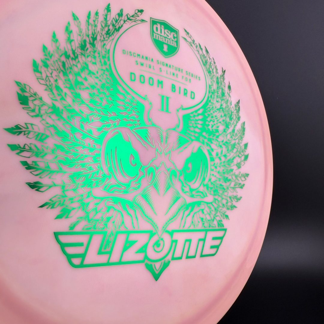 Swirly S-Line FD3 - Doom Bird 2 Jade - Simon Lizotte Discmania