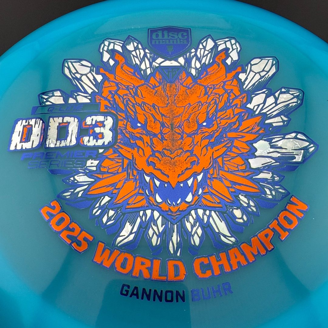 Q-Line DD3 - Gannon Buhr 2025 World Champion Discmania