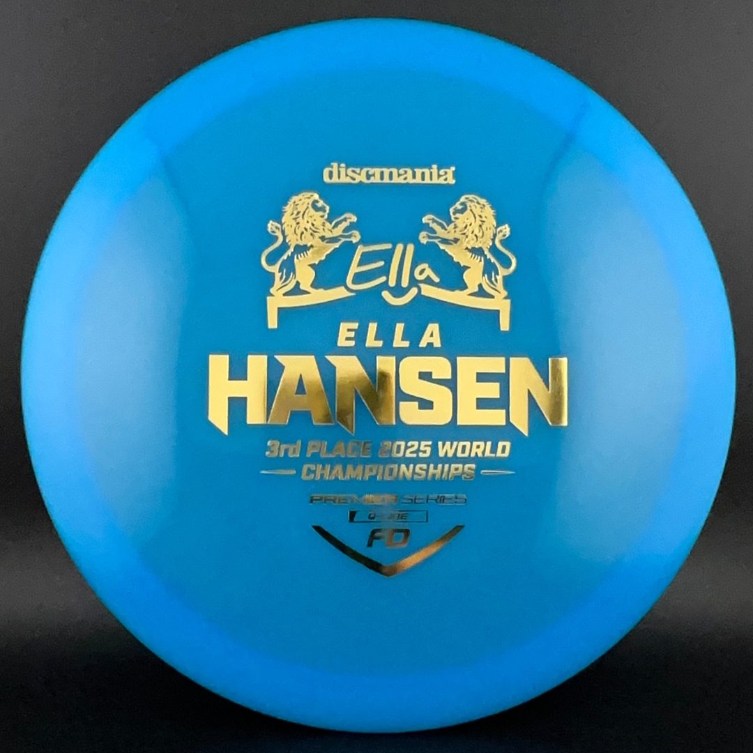 Q-Line FD - Ella Hansen 3rd Place 2025 Worlds Discmania