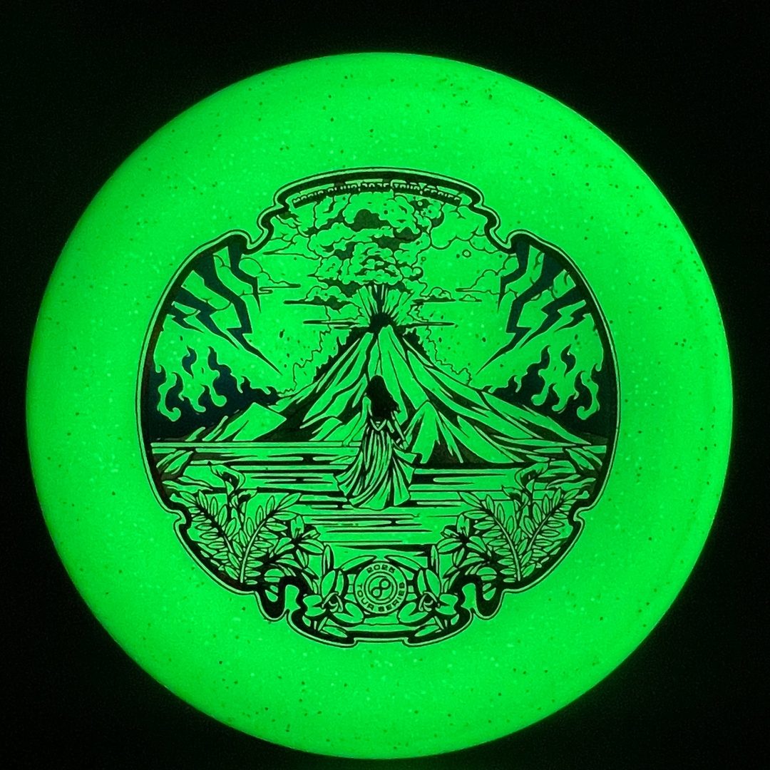 Metal Flake Glow C-Blend Alpaca - Maria Oliva 2025 Tour Series Infinite Discs