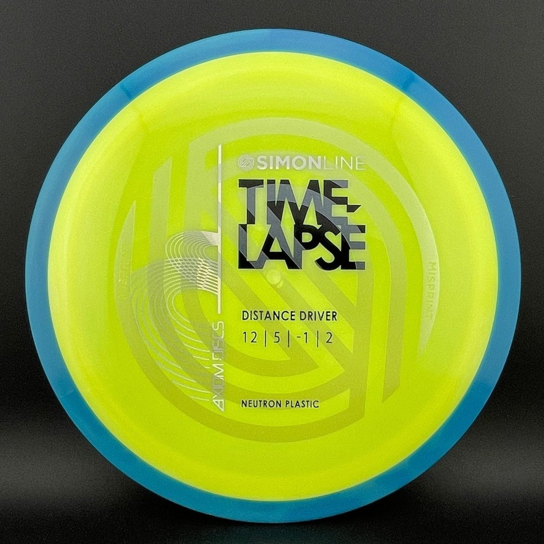 Neutron Time-Lapse Re-Tooled - Simon Line Misprint Axiom